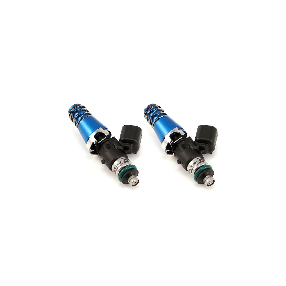 Injector Dynamics 1050cc Injectors - All Mazda RX-7 - 11mm (Blue) Adaptor Top. -204 / 14mm Lower O-Rings (Set of 2) - 1050.11.03.60.11.2